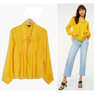 NWOT Rag & Bone Women's Yellow Blouse Size XXS $325